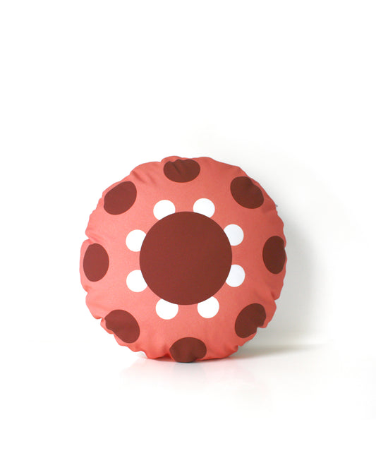 OOOH round cushion designer cushions, silk scarfs, rugs and bags - My Friend Paco