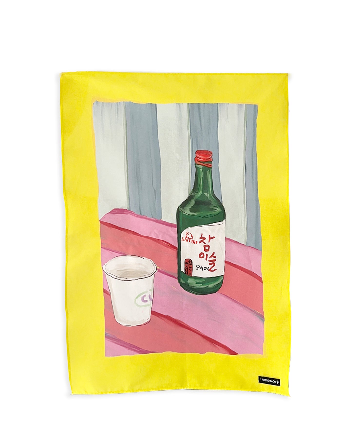 printed tea towel - wall art - art prints