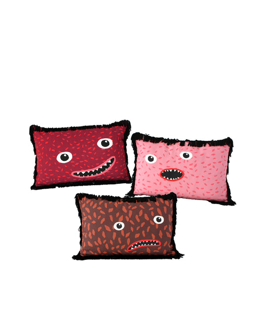 Fun faces pillows for kids decor designer cushions