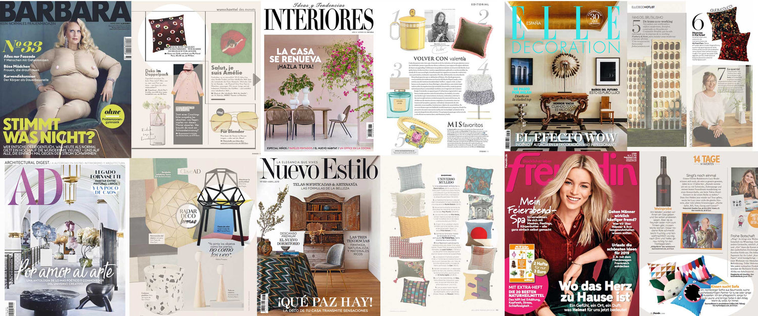 My friend paco press clipping, elle decoration, architectural digest, nuevo estilo