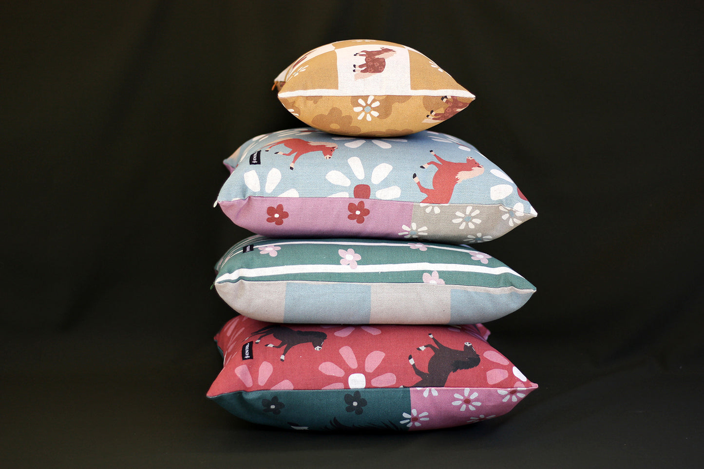 THEODORE linen cushion designer cushions, silk scarfs, rugs and bags - My Friend Paco