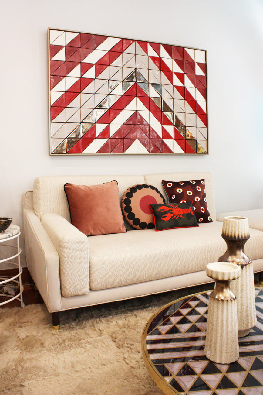 EYE silk cushion designer cushions, silk scarfs, rugs and bags - My Friend Paco