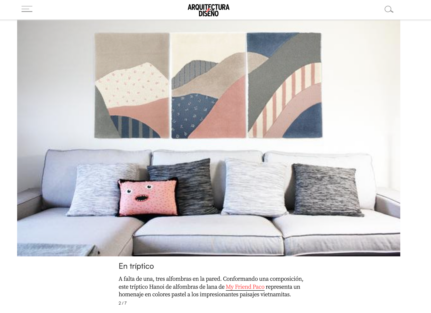 MARIA AMÉLIA cushion