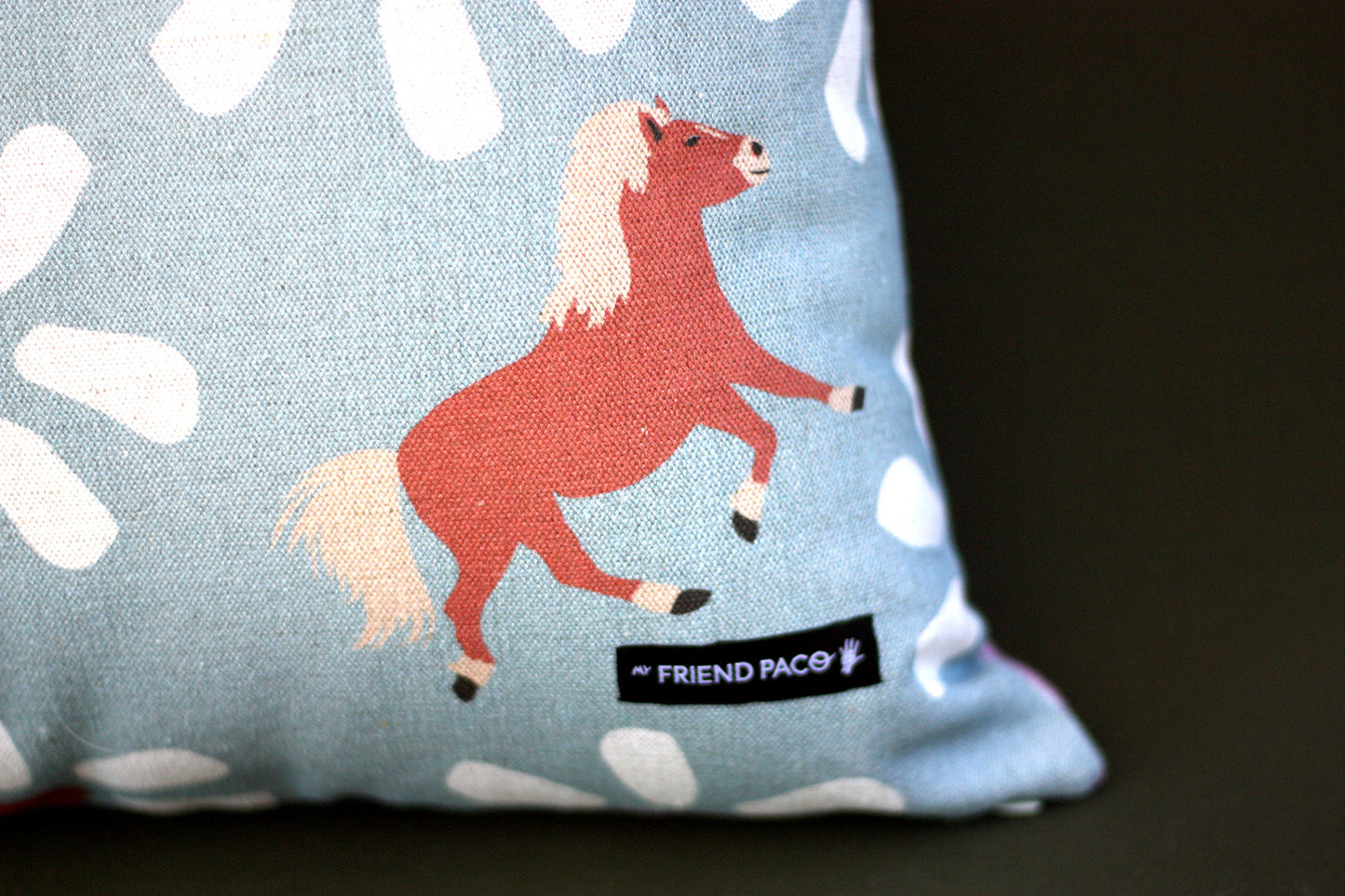 HARMONY linen cushion designer cushions, silk scarfs, rugs and bags - My Friend Paco