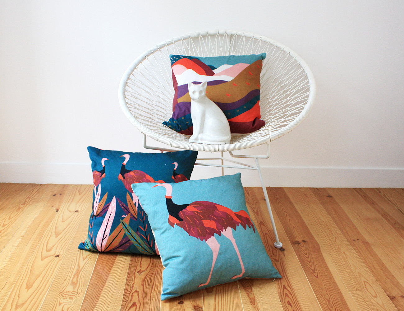 JUBA cushion designer cushions, silk scarfs, rugs and bags - My Friend Paco