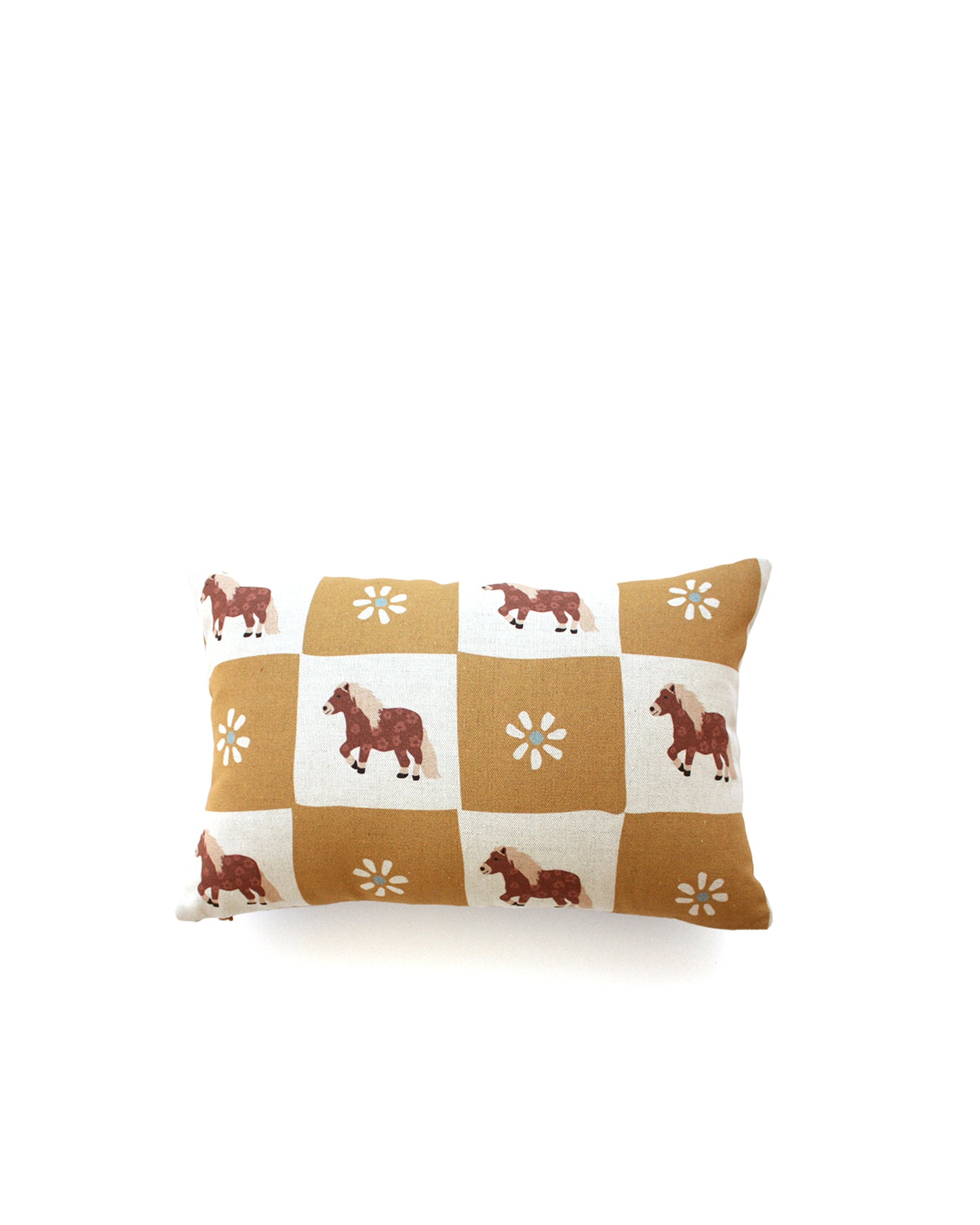 horse fun printed pillow - My Friend Paco
