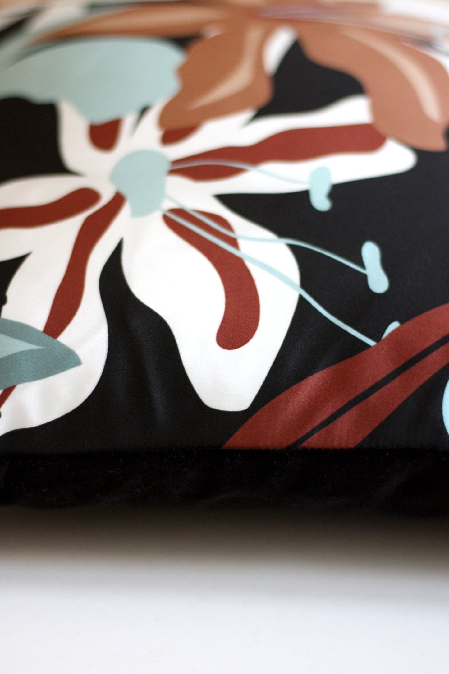 DALILA blue silk cushion designer cushions, silk scarfs, rugs and bags - My Friend Paco