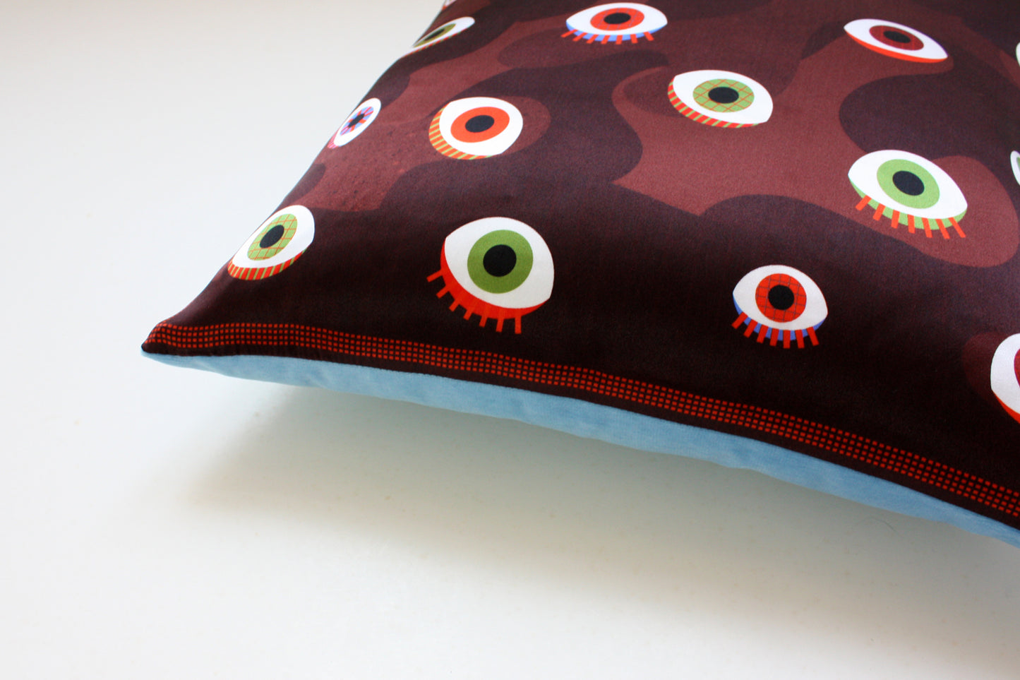 EYE silk cushion designer cushions, silk scarfs, rugs and bags - My Friend Paco
