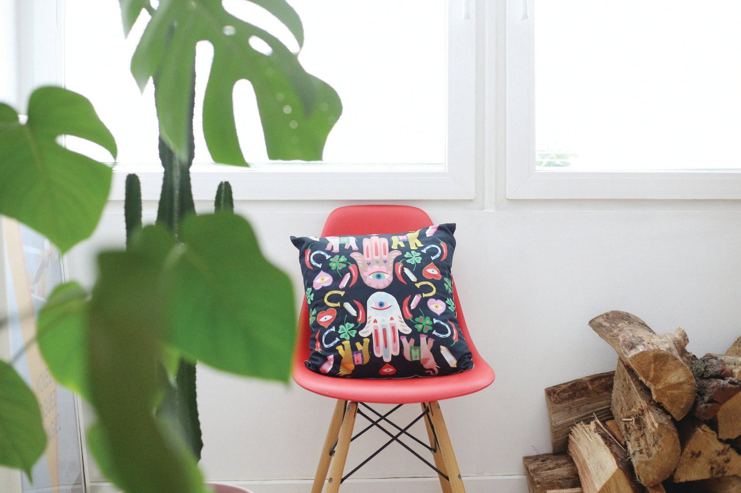 LUK cushion designer cushions, silk scarfs, rugs and bags - My Friend Paco