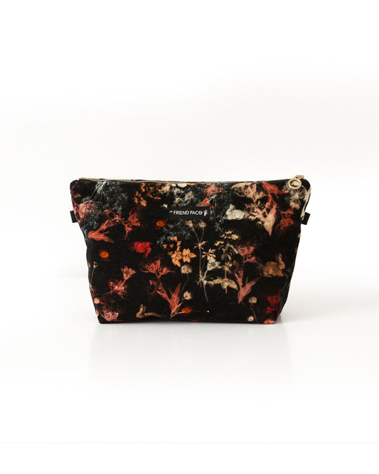 MAGICAL BUNNY black velvet bag designer cushions, silk scarfs, rugs and bags - My Friend Paco