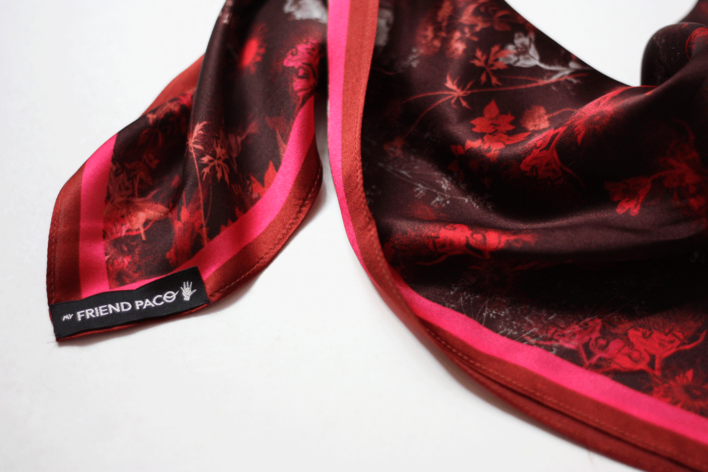 MAGICAL BUNNY large silk scarf designer cushions, silk scarfs, rugs and bags - My Friend Paco