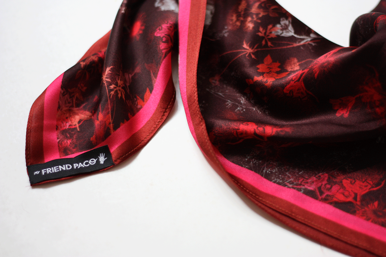 MAGICAL BUNNY large silk scarf designer cushions, silk scarfs, rugs and bags - My Friend Paco