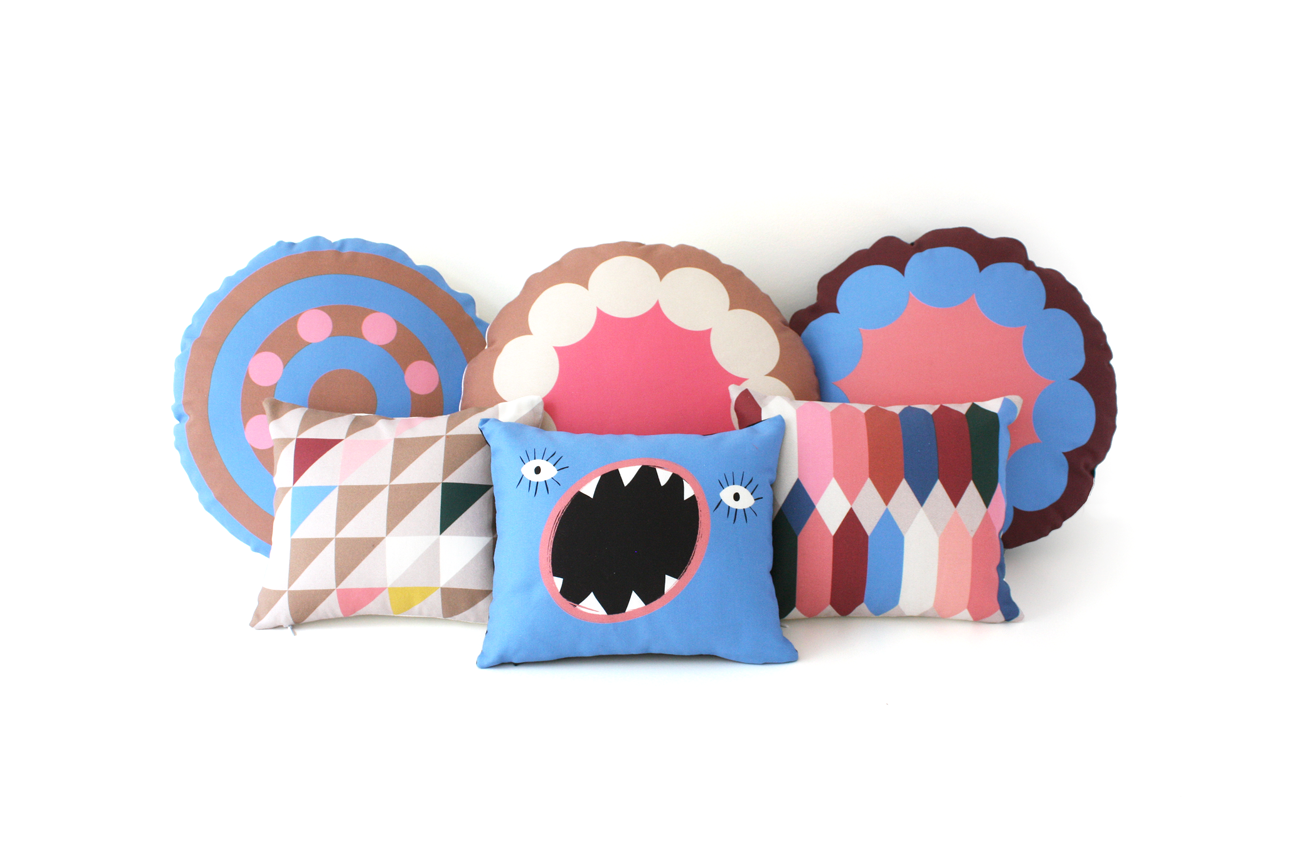 MAX baby cushion designer cushions, silk scarfs, rugs and bags - My Friend Paco