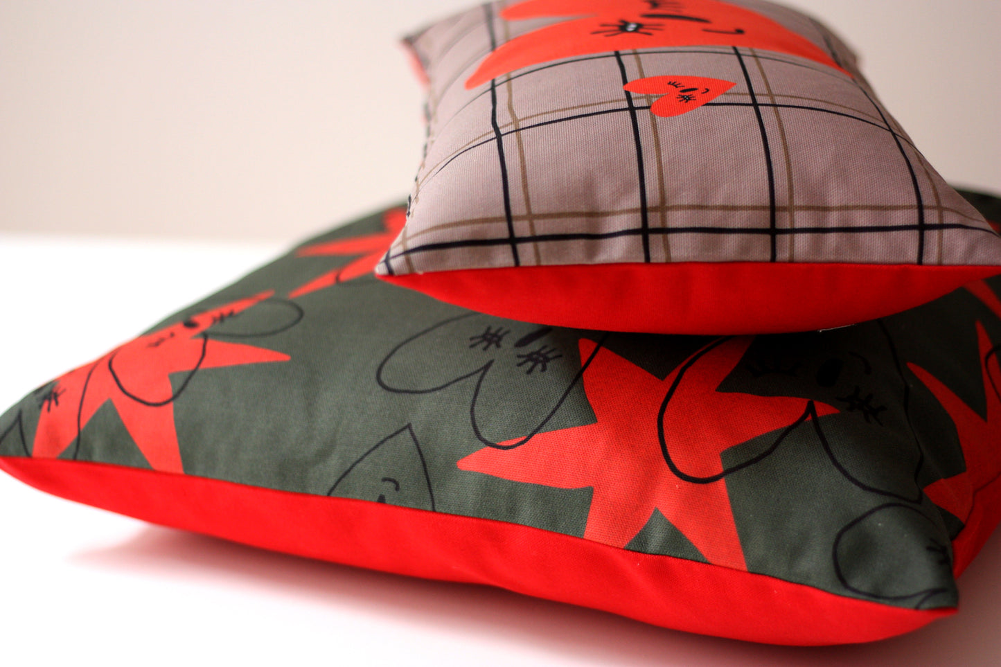 WINK OF LOVE II cushion designer cushions, silk scarfs, rugs and bags - My Friend Paco
