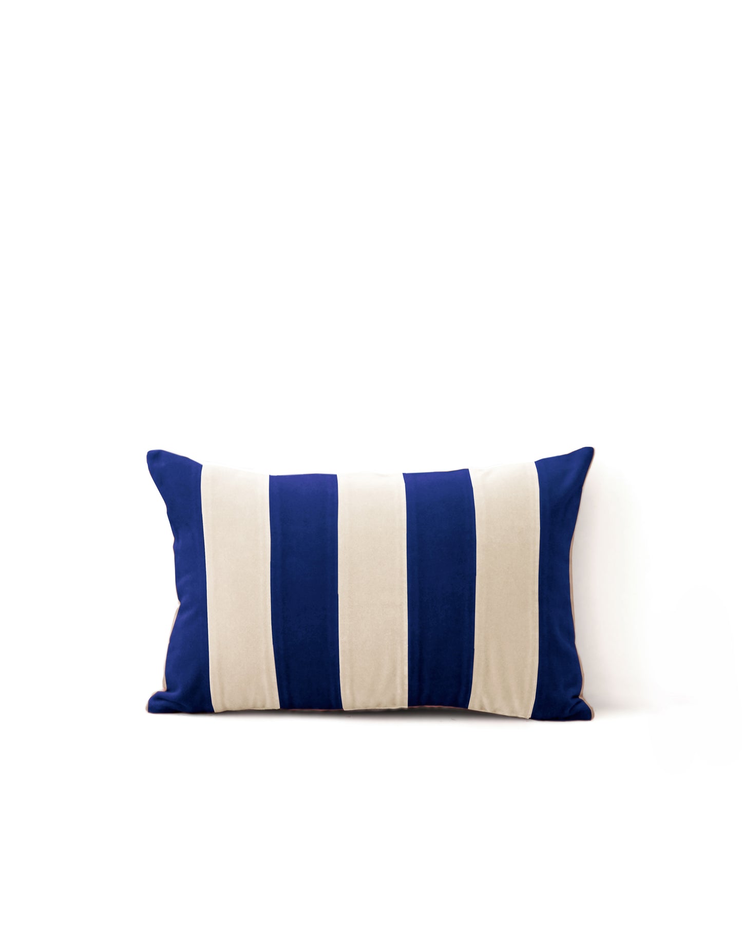 Cobalt Blue Velvet pillow designer handmade cushion  My Friend Paco