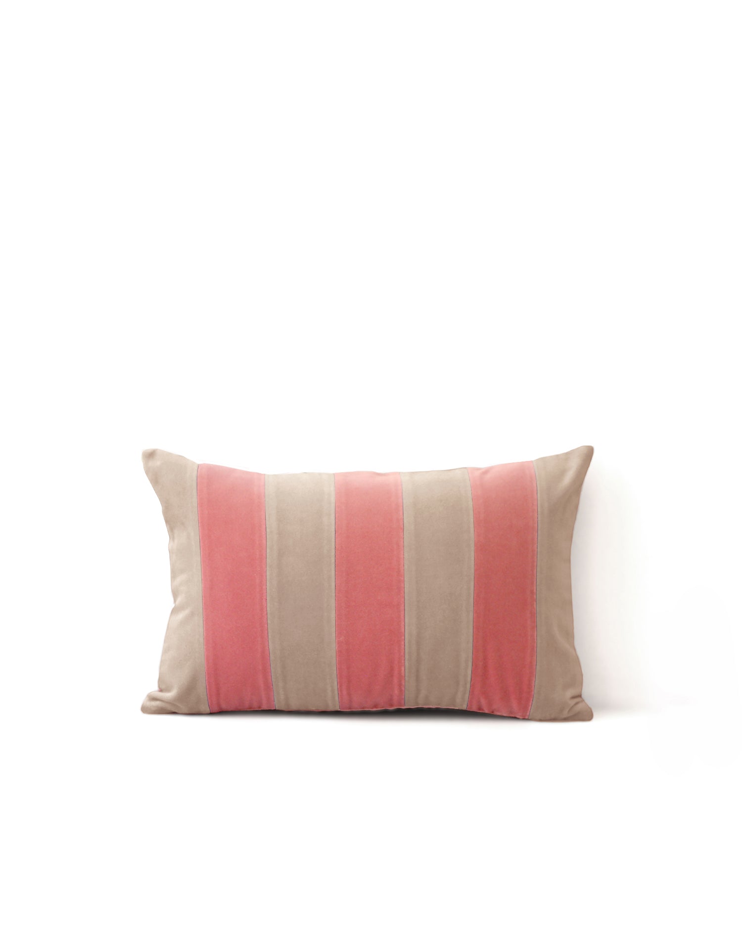 Velvet pillow designer handmade cushion pink My Friend Paco