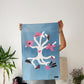 TREE OF LIFE printed tea towel - wall art - art prints 