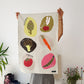 VEGGIES tea towel - wall art