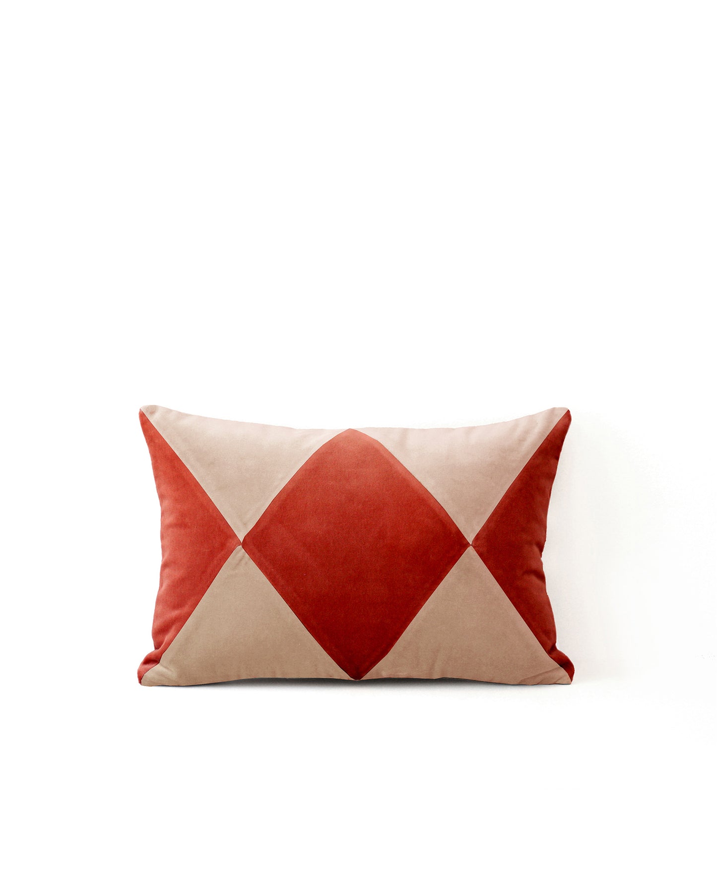terracota Luxury Velvet Pillow handmade with cotton velvet by My Friend Paco home accessories