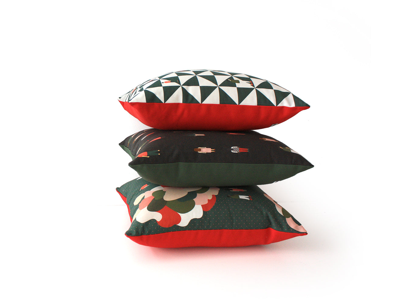 WALK printed graphic cushion designer cushions, silk scarfs, rugs and bags - My Friend Paco