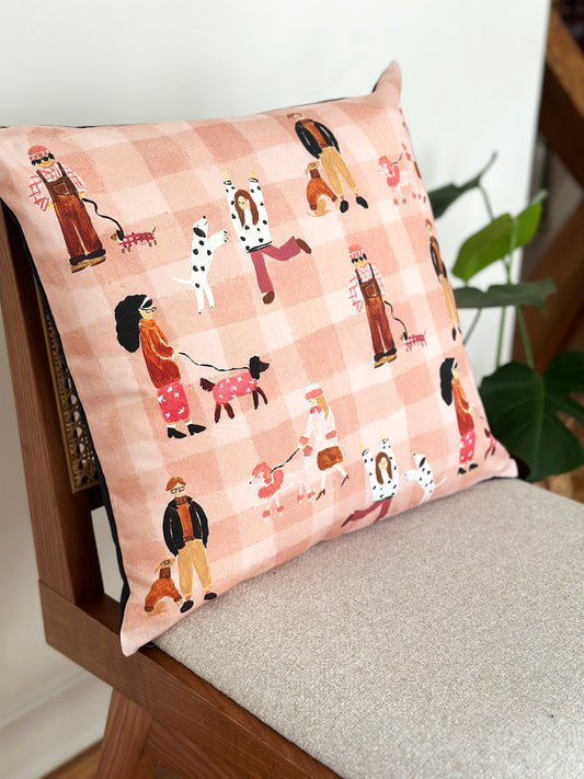 dog lovers pillow print design by my friend paco