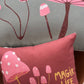 decorative cushion made from organic cotton, eco-friendly, perfect for kids' rooms and modern home decor.