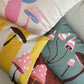 decorative cushion made from organic cotton, eco-friendly, perfect for kids' rooms and modern home decor.