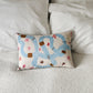 cobra snake totem animal printed pillow  by my friend paco home goods design