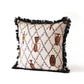 Clay pottery inspired cushion for unique home decor and home styling