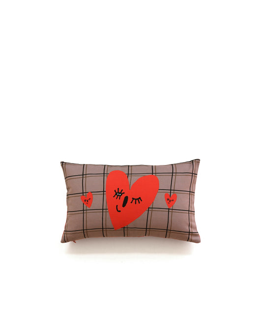 WINK OF LOVE II cushion designer cushions, silk scarfs, rugs and bags - My Friend Paco