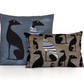 GREYHOUND II cushion designer cushions, silk scarfs, rugs and bags - My Friend Paco