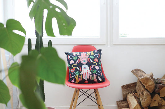LUK cushion designer cushions, silk scarfs, rugs and bags - My Friend Paco