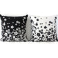 SAKURA black cushion designer cushions, silk scarfs, rugs and bags - My Friend Paco